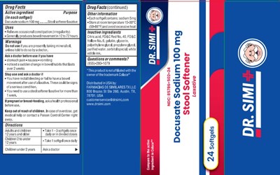 Principal Display Panel (Docusate Sodium Image)